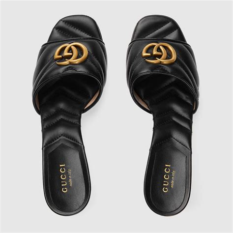 gucci double g slides|gucci cutout slides.